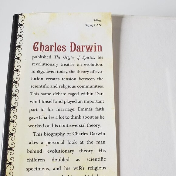 Charles And Emma Darwins Leap Of Faith Hardcover - Picture 3 of 11